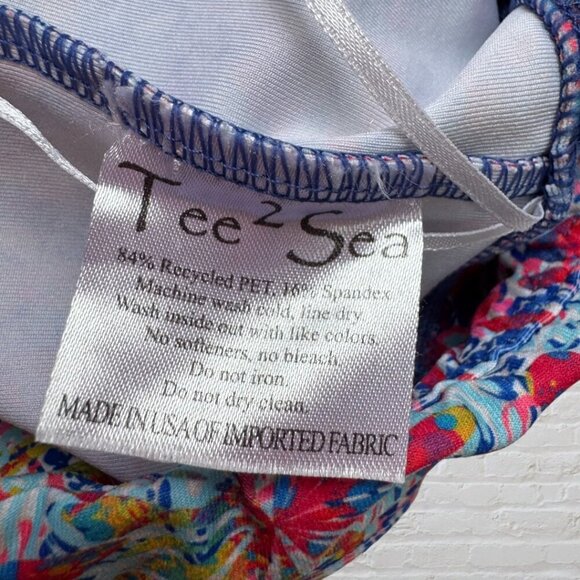 TEE2SEA Performance Active Sleeveless Collared Golf 2PC Dress Shorts Set Outfit - Picture 2 of 9